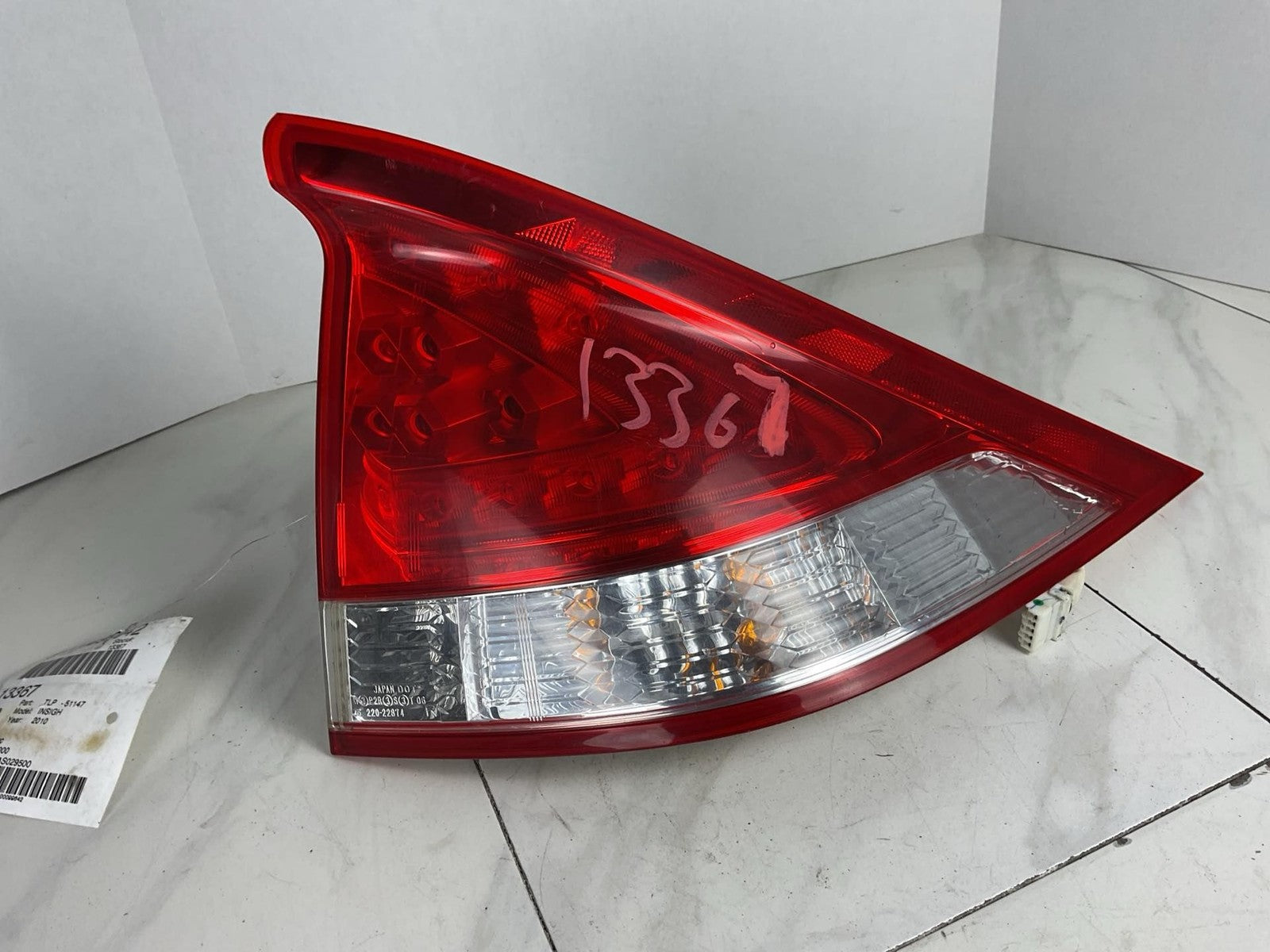 Tail Light Assembly HONDA INSIGHT Right 10 110